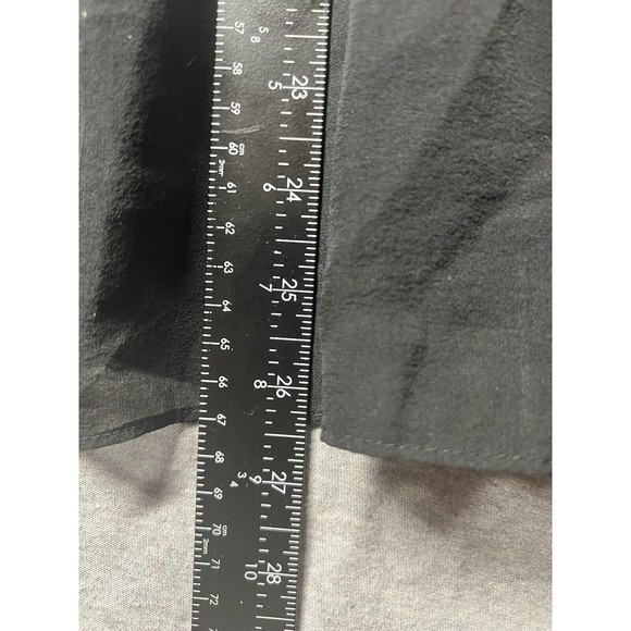 Lilly Pulitzer Black Gold Julie Chiffon Strapless Formal Dress Size 8 - Picture 5 of 11